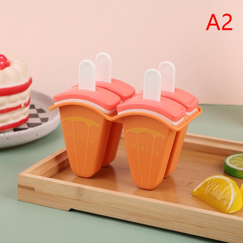 Ice Cream Mold With Cover Watermelon Shape Mold Diy Homemade Ice Popsicle Mould Frozen Juice Milk Kitchen Ice Cream Make Tools