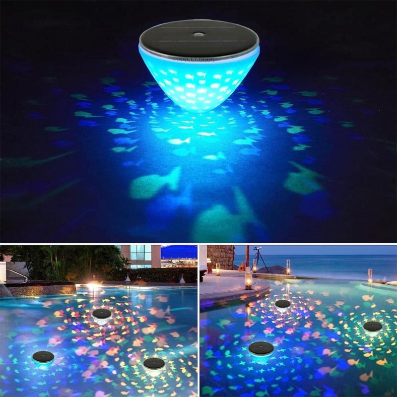 Sun Activated Floating Water Light With 5 Color configuration Waterproof LED Ball For Outdoor Accent And area Celebration