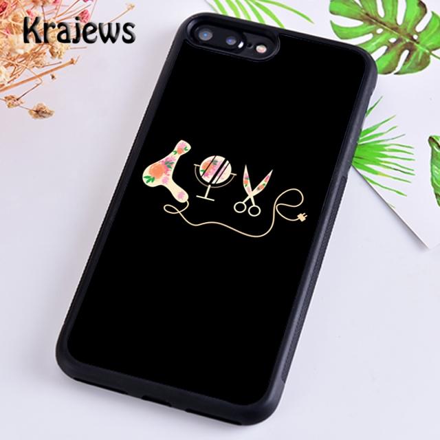 Krajews I Love Hairstylist Soft Phone Case Cover For iPhone 17 Air 16 15 14 plus 11 12 13 pro max Plus coque Fundas