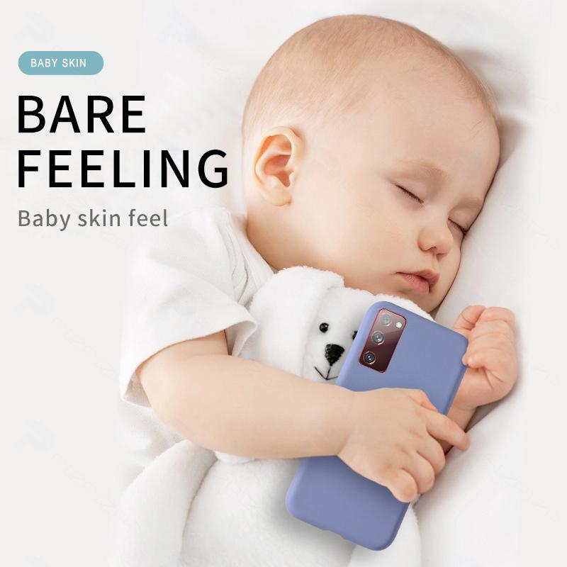 Liquid Silicone Phone Case For Samsung Galaxy Note 20 Ultra 10 Plus 9 A23 A22 A21S A31 A41 A51 A71 A50 A70 Soft Cover Skin Funda