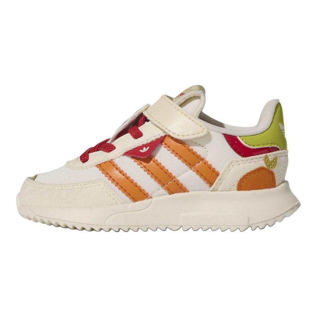 Adidas Disney X Originals Retropy F2 New Spring Versatile Comfortable Low-Top Walking Shoes Baby sneaker Beige Orange Red KI1511