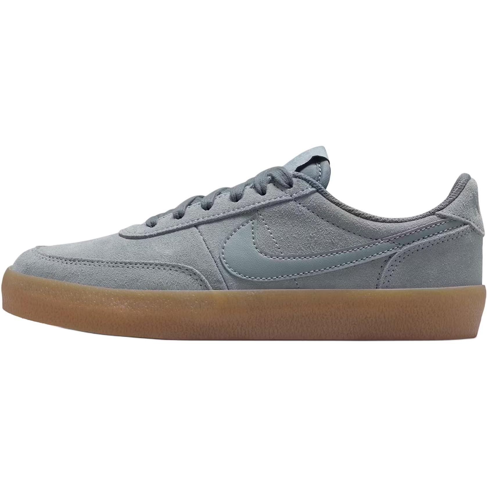 Nike Killshot 2 Abrasion Resistant Low top Kids Skateboarding Shoes Cool Gray Teenagers IF1614-001 36.5