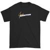 Men's Janes Addiction Gold White Classic Logo On Black T-shirt  Black