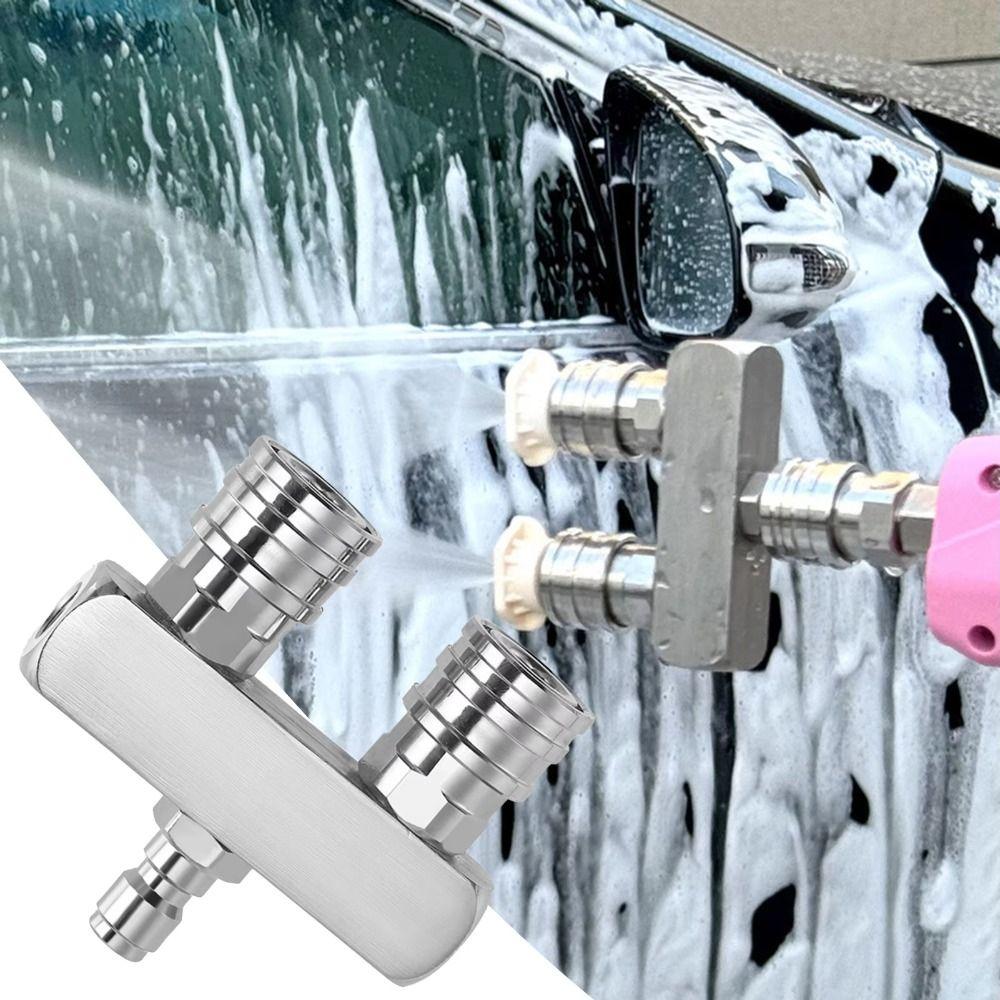 4000 PSI Power Washer Nozzle Quick Connector Dual Nozzle  Pressure Cleaning