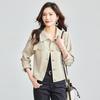 TERRE BLEUE Women's Casual Lapel Jacket