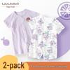 Popular Unisex Baby Summer Cotton Romper - Short Sleeve Bodysuit for Newborns
