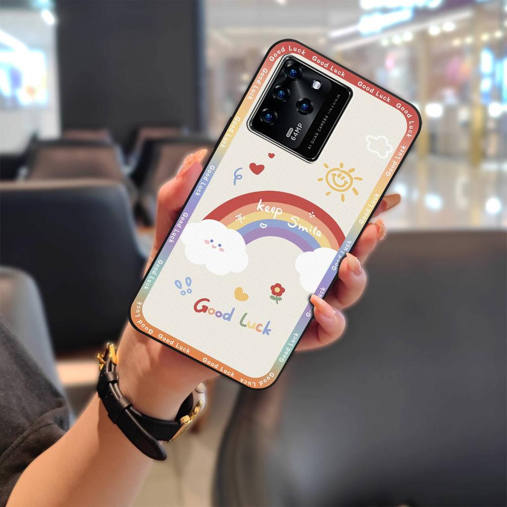 Waterproof Silicone Phone Case For ZTE Blade V30 Fashion Design Full Wrap Durable Back Cover Cover Shockproof Cartoon