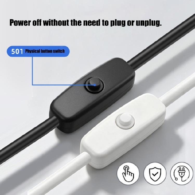 Quality PVC USB C Charging Cable USB To Type C Power Cable With Manual Switching Suitable For DIY Projects And Home Use