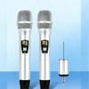YY801 High Power Handheld Wireless Microphone Set for Home KTV & Outdoor Performance