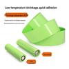 Fruit Green PVC Heat Shrink Tube for 18650 Battery Pack Insulation, Flame Retardant Sleeve