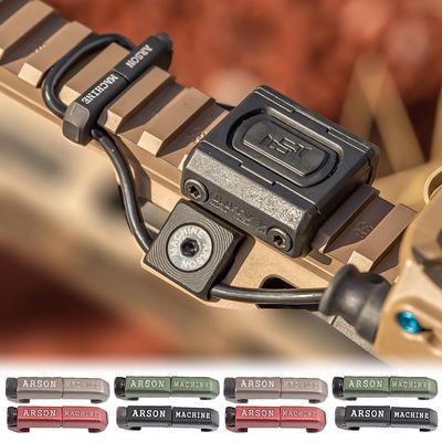 1 sada MGP/CQB Rail verze s kovovým ořezávačem karet s myším ocasem, vodítko pro svítilnu M300/M600 pro systém MLOK