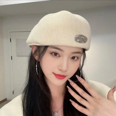 Winter Forward Hat Versatile Two-way Beret