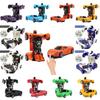 Educational 2in1 Deformation Car Toy No Battery Needed