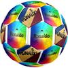 Ronaldo's Golden Marble Size 5 Soccer Ball Machine Sewn Indoor/Outdoor Training and Matches Sports Enthusiast Gifts
