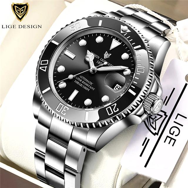 Fashion Sports Waterproof Men's Mechanical Wristwatches Casual Business Luminous Automatic Watch For Men Relogios Masculino