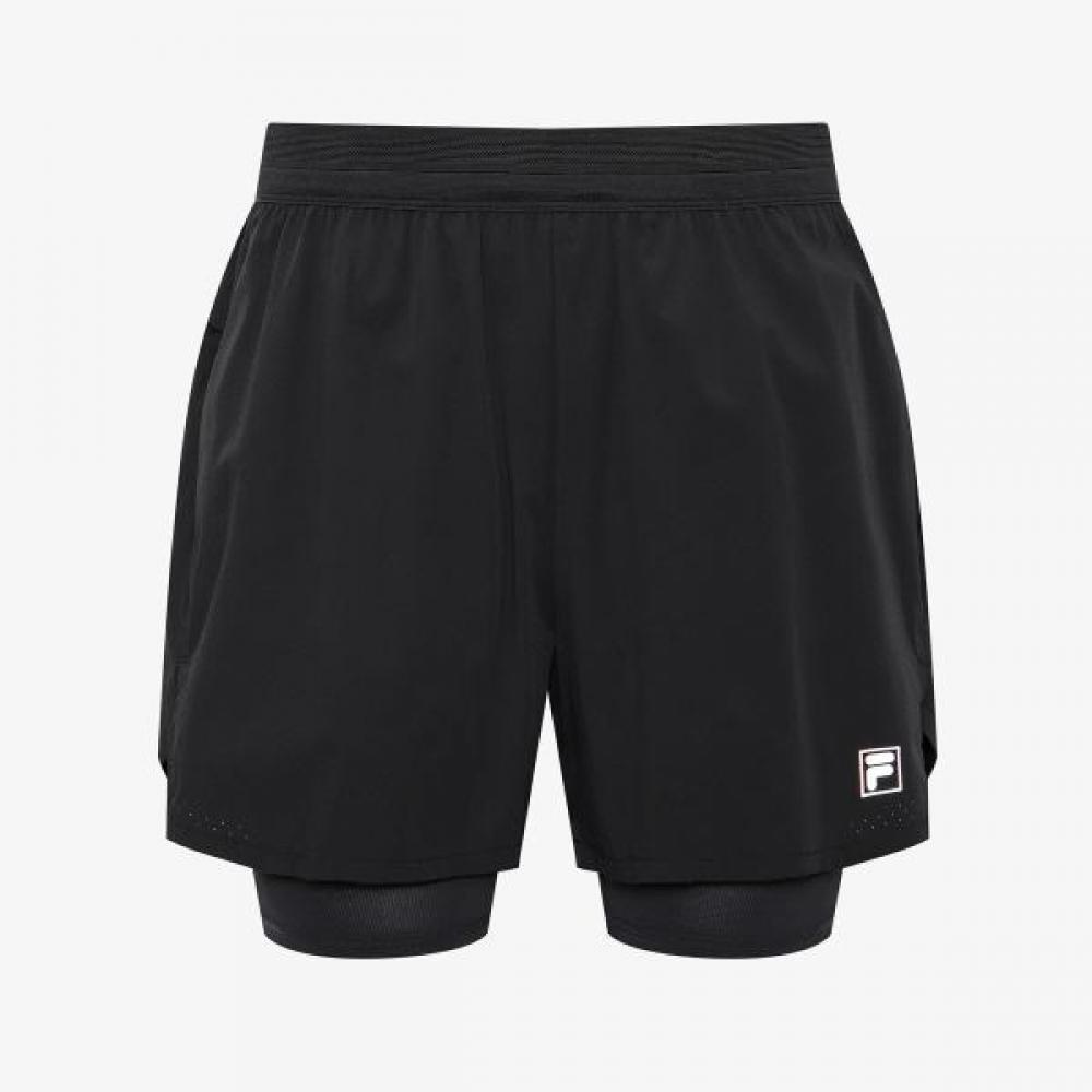 

Fila Men S Airdot Running ShortS BLACK/XL(95)