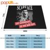 Scarface Tony Montana Say Goodnight To The Bad Guy Pacino Gangster Ultra-Soft Blanket Quilt Winter Sofa Cover Bed Covers