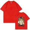 Sommer-Heißverkauf Anime Die Sieben Todsünden T-Shirt Löwen-Sünde des Stolzes Escanor Grafik-T-Shirt Unisex Harajuku Rundes T-Shirt
