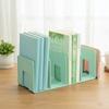 4 Grids Design Bag Storage Shelf Divider Clear Acrylic Purse Display Stand  Office Stationery