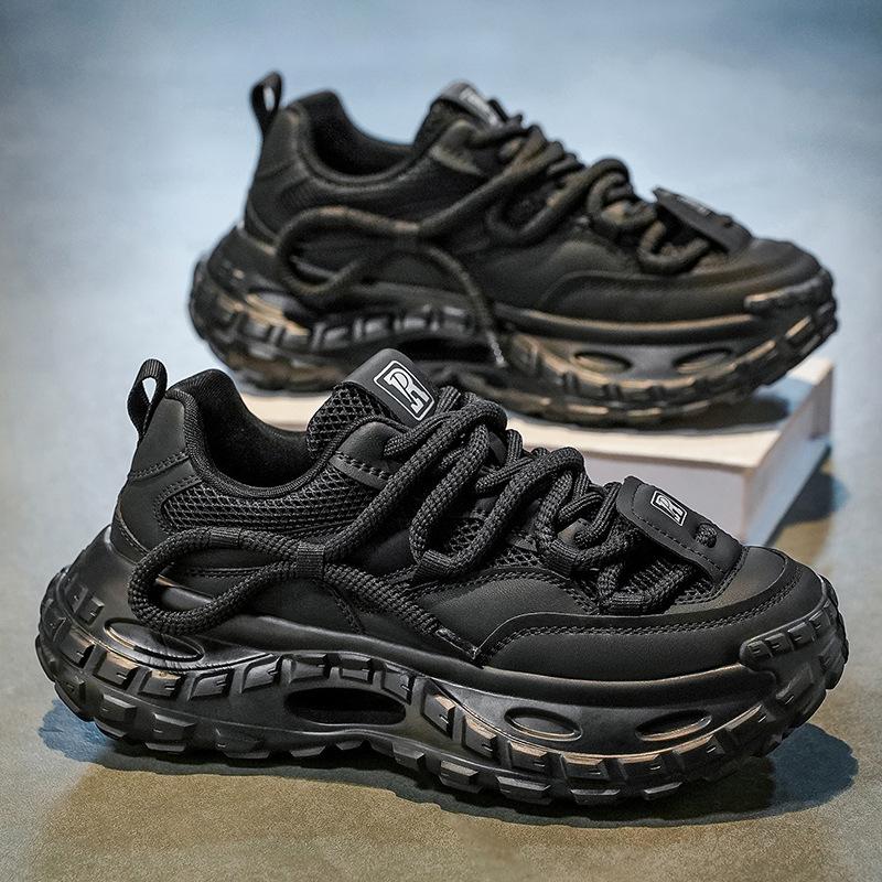 Hoge kwaliteit lage schoenen met dikke zool, demping, 'dad shoes', outdoor, lichtgewicht en comfortabel, sportschoenen, casual schoenen