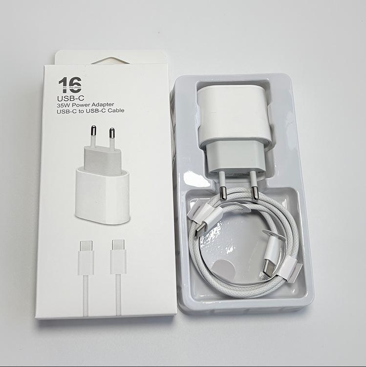 Caricabatterie PD da 20W/35W Compatibile con Apple 15 per iPad e iPhone con Cavo