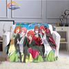 Comic The Quintessential Quintuplets Cashmere Blanket Sexy Anime Girl Flannel Blanke Portable Warm Camping  Soft skin