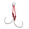 Jigging Pro High Carbon Steel Fishhook for Saltwater Fishing for Sea and Bottom Techniques Assist Hook 1/0 2/0 3/0 4/0
