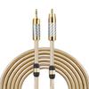 HIFI Mini Jack 3.5mm To RCA Audio Cable for Mobile Phone Headphone Latop TV DVD Amplifier Soundbox Silver-plated Cable