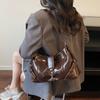 Glossy Patent Leather Underarm Bag Women's Shoulder Messenger Bag