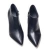 10CM Thin High Heels Women Ankle Boots Pointed Toe Shoes Side Zipper Plus Size 36-46