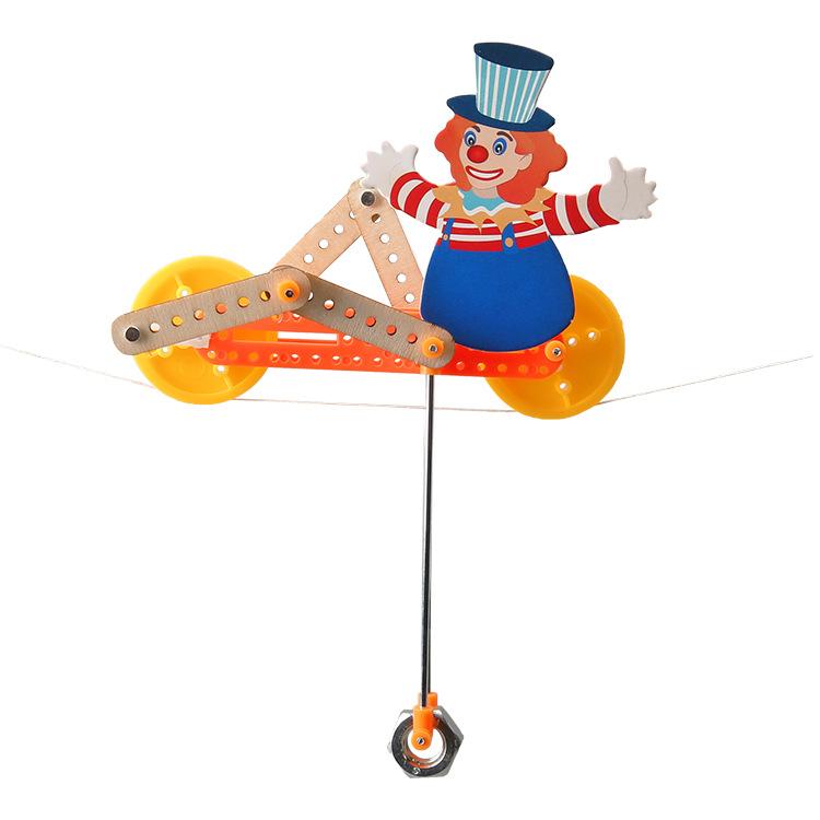 DIY High Altitude Bicycle Children's echnology Production Primary And Secondary Students Handmade Physics Experiment Stem Children's Teaching Aids