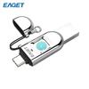 EAGET FU68 Fingerprint Encrypted Dual-Interface USB Flash Drive