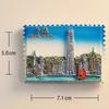 Hongkong Fridge Stickers China Macau Travelling Souvenirs Victoria Harbor Fridge Magnets Home Decoration Wedding Gifts