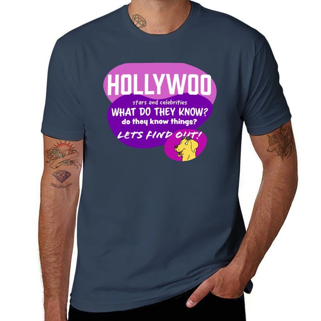 Hollywoo Stars And Celebrities Tshirt Relaxed Casual Short Sleeve Tee Tshirt