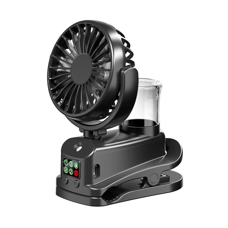 Portable Rechargeable Handheld & Desktop Fan - Neck Hanging Mini Gift Fan for Office Use