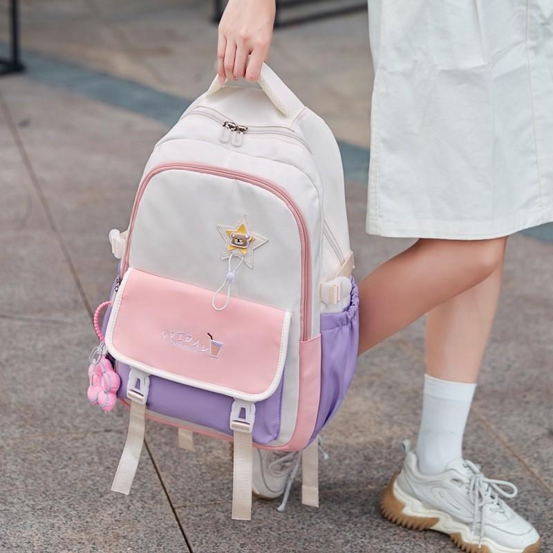 Lightweight Versatile Unisex Backpack With Large Capacity For Outdoor Activities And School