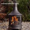 Outdoor Portable Heating & BBQ Fire Pit Stove