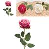 Silk Rose Fake Flower Bouquet For Outdoor Decor And Special Occasion Gifts