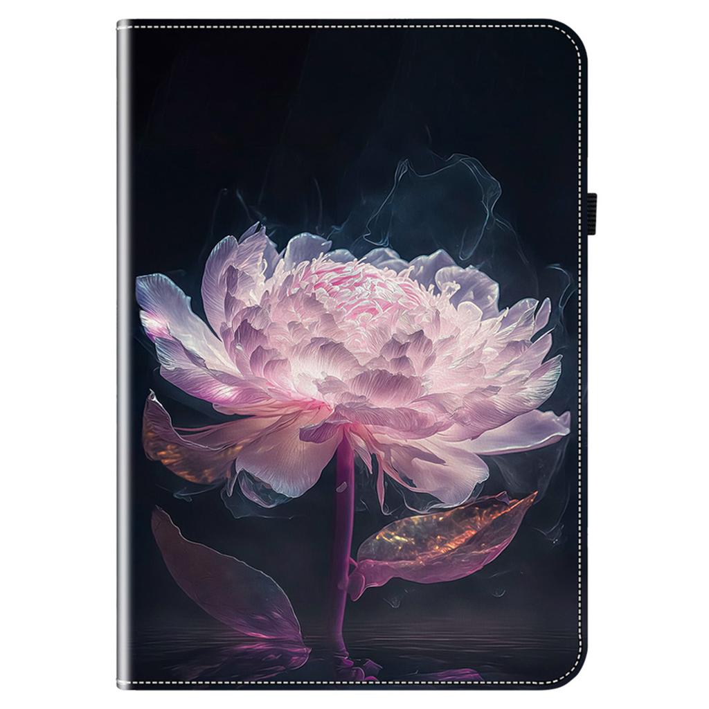For Lenovo Tab K11 Plus Stand Case Pattern Print Card Slots PU Leather Tablet Cover