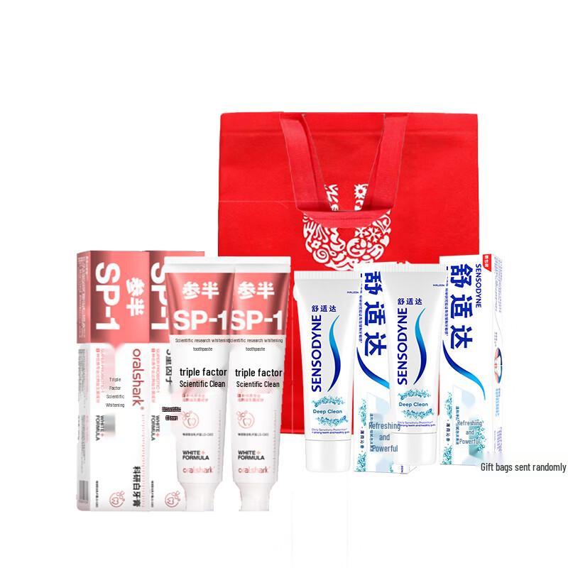 Semibright Mountain Jasmine Whitening & Sensodyne Fresh Clean Toothpaste Set