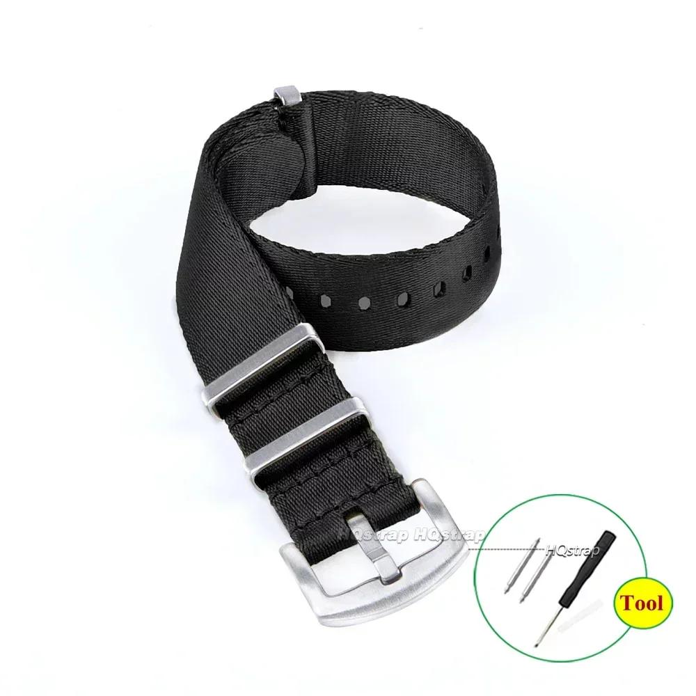 Curea din Nailon de Calitate Premium 18mm 20mm 22mm Bandă de Ceas din Pânză Împletită Bărbați Femei Brățară Sport Moale Militară Accesorii