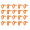 20pcs Small Size Queen Bee Cages Plastic Protective Bee Cage Sturdy Beekeeping Tool  Apiary