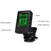 Guitar Tuners Clip On Digital Electric Tuner with 360 Degree Rotations and LCD Display, Guitar Metronome Tuner for Bass