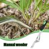 Weeding Tools Gardening Heavy Duty Aluminum Alloy Hand Weeder Garden Accessory for Sidewalk Crack Patio Vegetable Patch