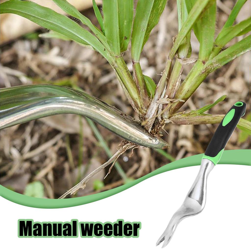 Weeding Tools Gardening Heavy Duty Aluminum Alloy Hand Weeder Garden Accessory for Sidewalk Crack Patio Vegetable Patch
