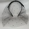 Popular Flapper Veil Hairband Mesh Fascinator Headband for Women Hair Styling Accessories for Theme Event Cosplay Props