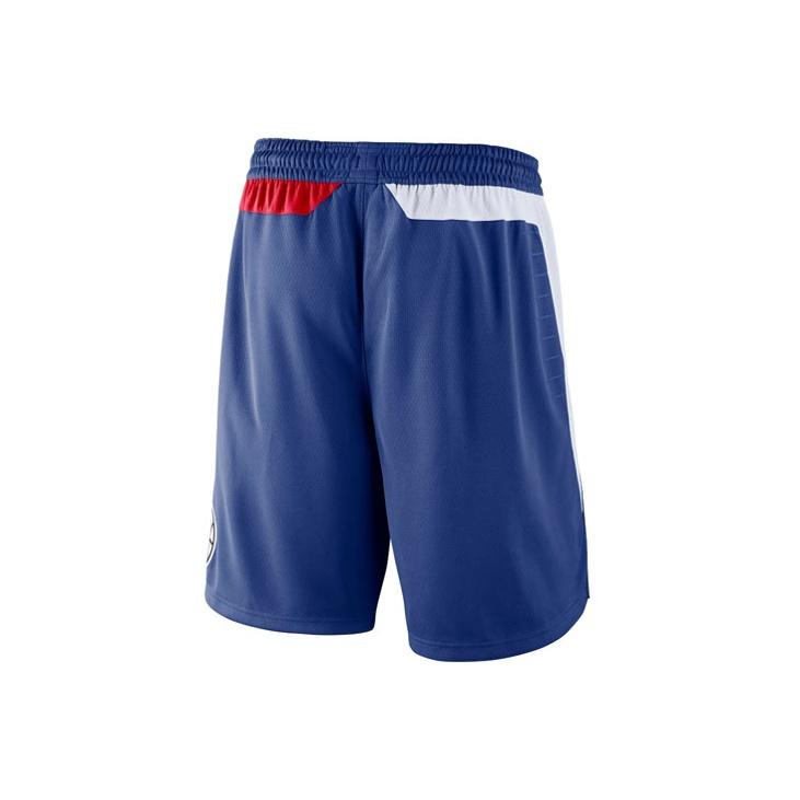 Nike SW Fan Edition Los Angeles Clippers Fabric Applique Casual Sports Basketball Shorts Men shorts Blue AJ5614-495
