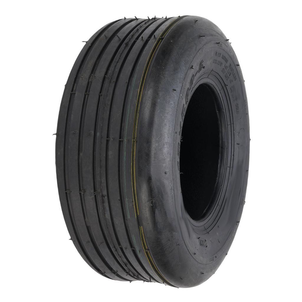 13x5.00 6 Tubeless Tire 4PR Rubber Riding Mower Tubeless Tires for Garden Tractors Transport Vehicles Wheelbarrows