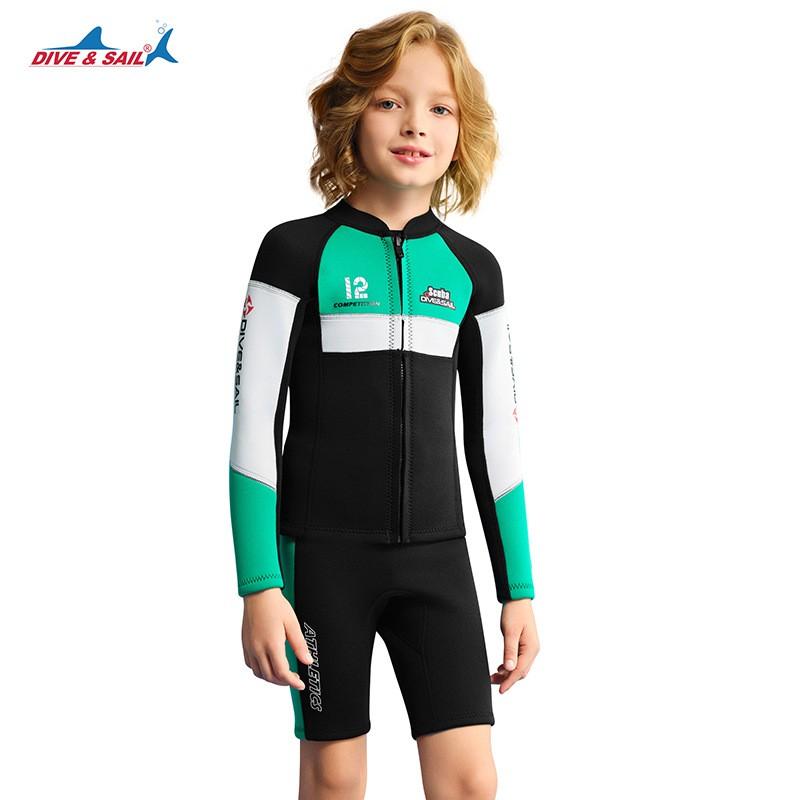 Kids 2.5mm Neoprene Wetsuit Set