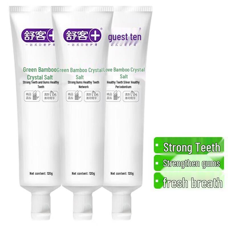Saky Bamboo Crystal Salt Toothpaste